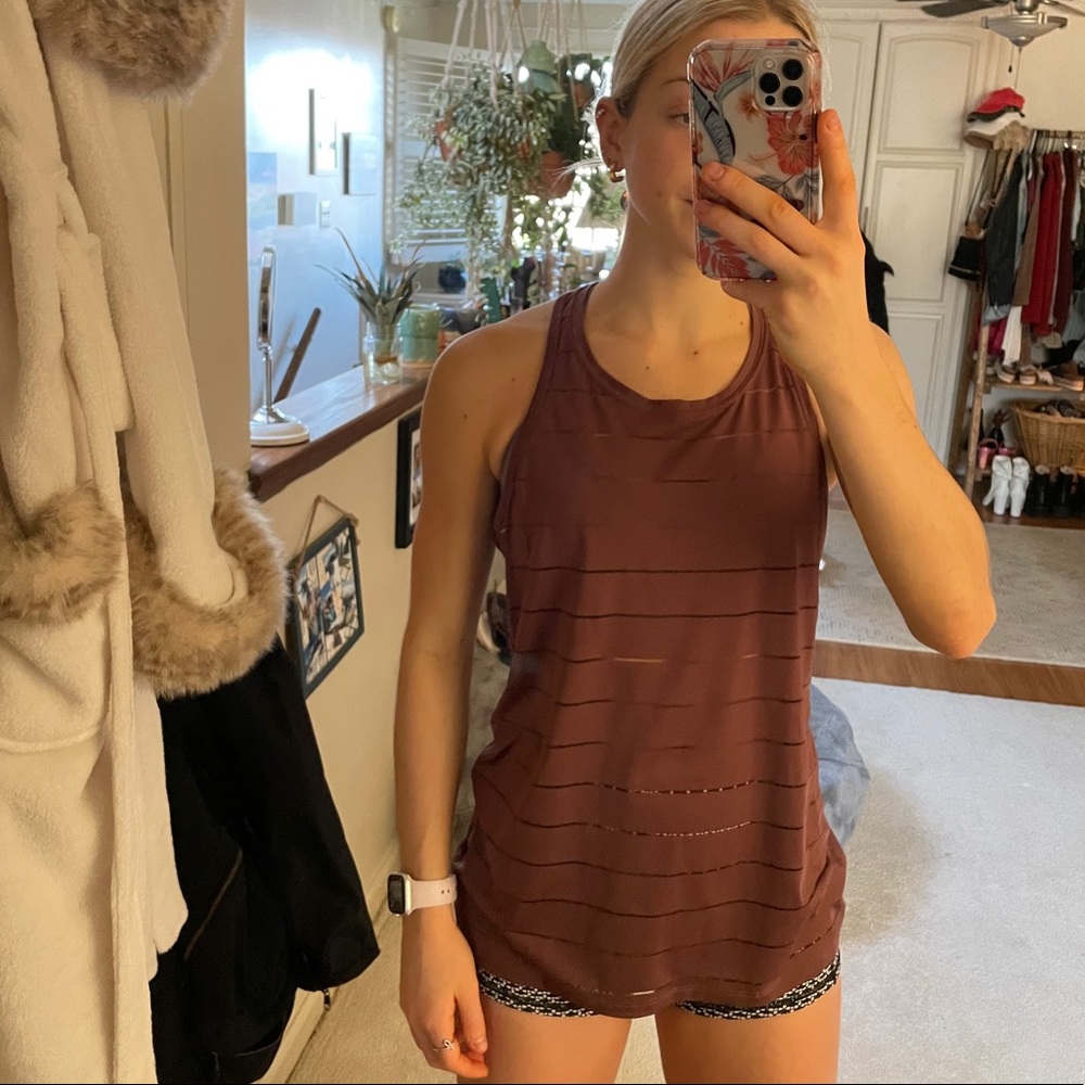 Mesh tank top